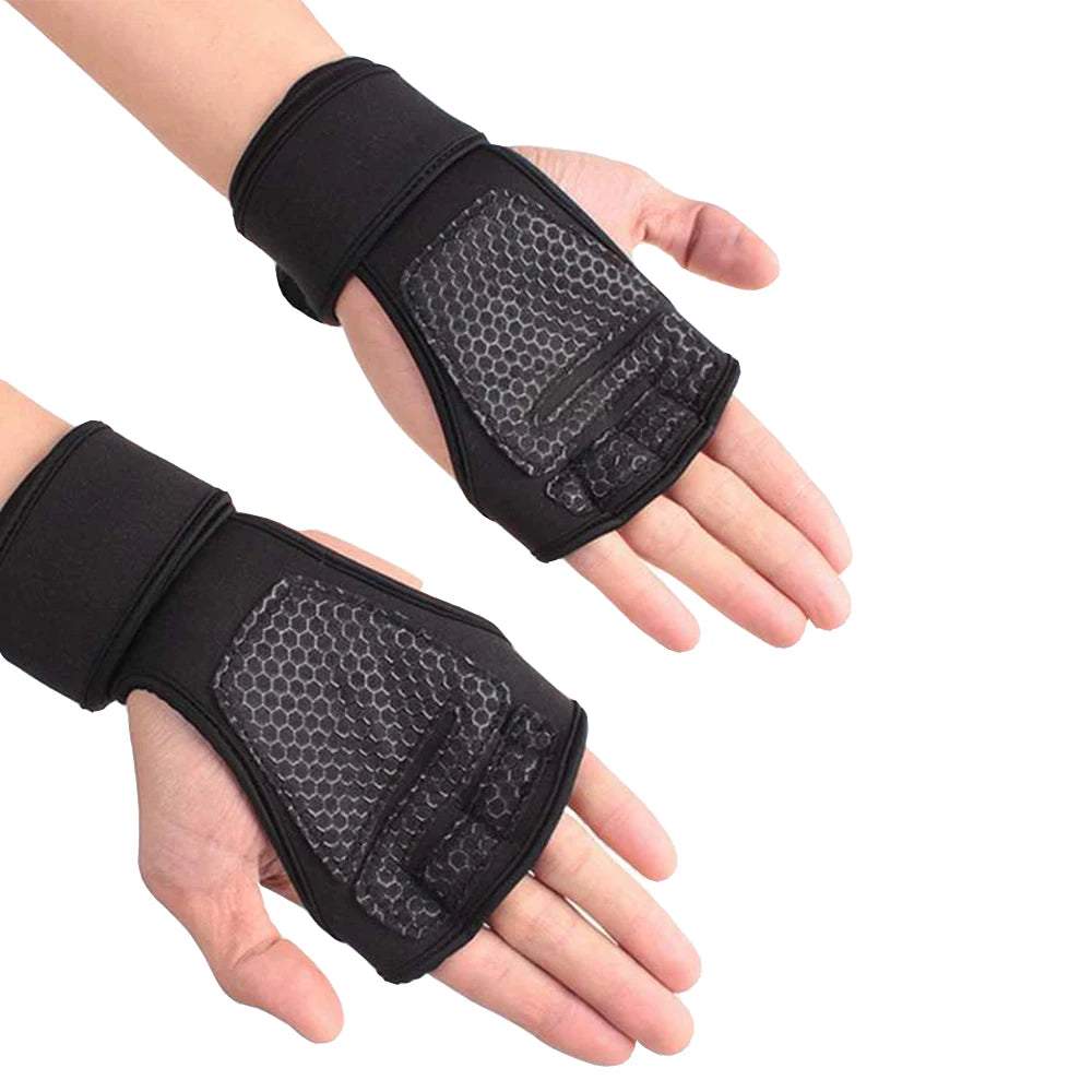 KZ GEAR Elite Series Weightlifting Gloves with Integrated Wrist Support