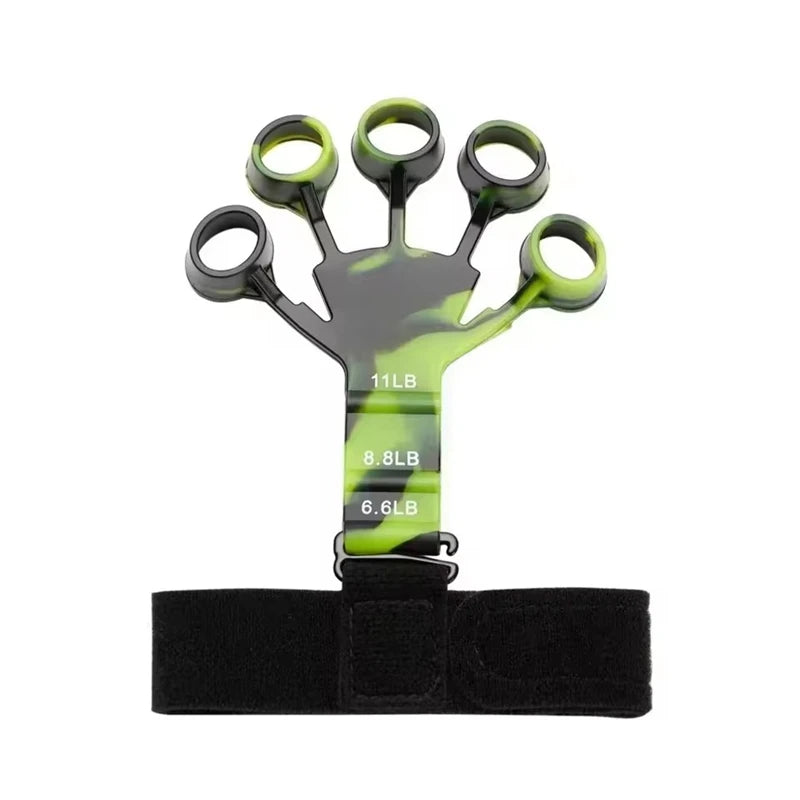 Professional Finger Resistance Band: 5-Finger Extensor & Grip Strengthener