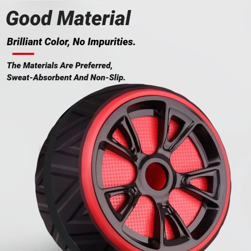 Elite Wide-Track Ab Roller: Professional Core & Abdominal Carver