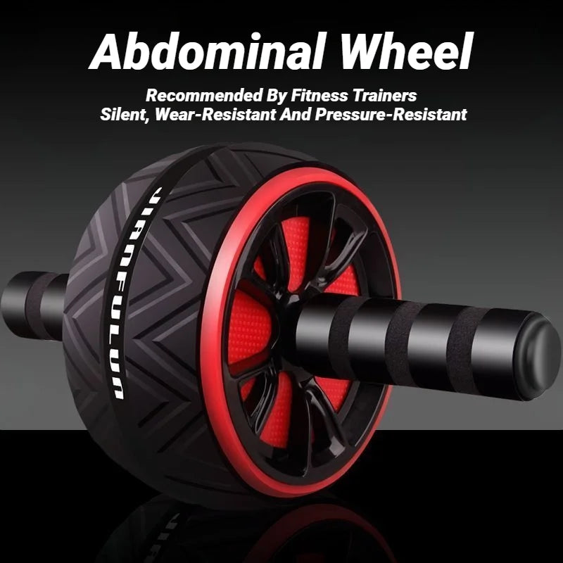 Elite Wide-Track Ab Roller: Professional Core & Abdominal Carver